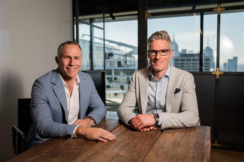 Alex Monck (left) and Simon Croft (right)